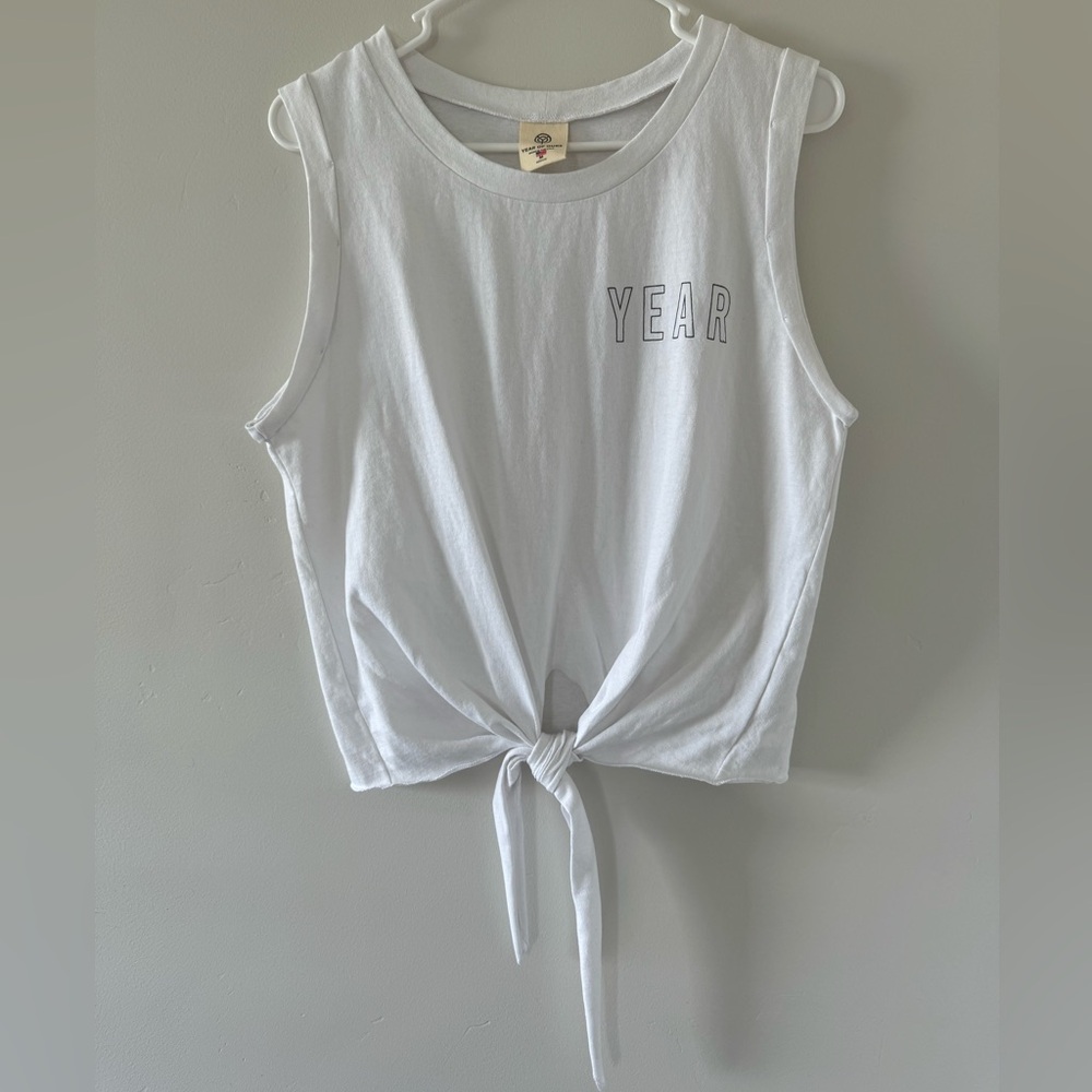 Year of Ours Tie Up Muscle Tank